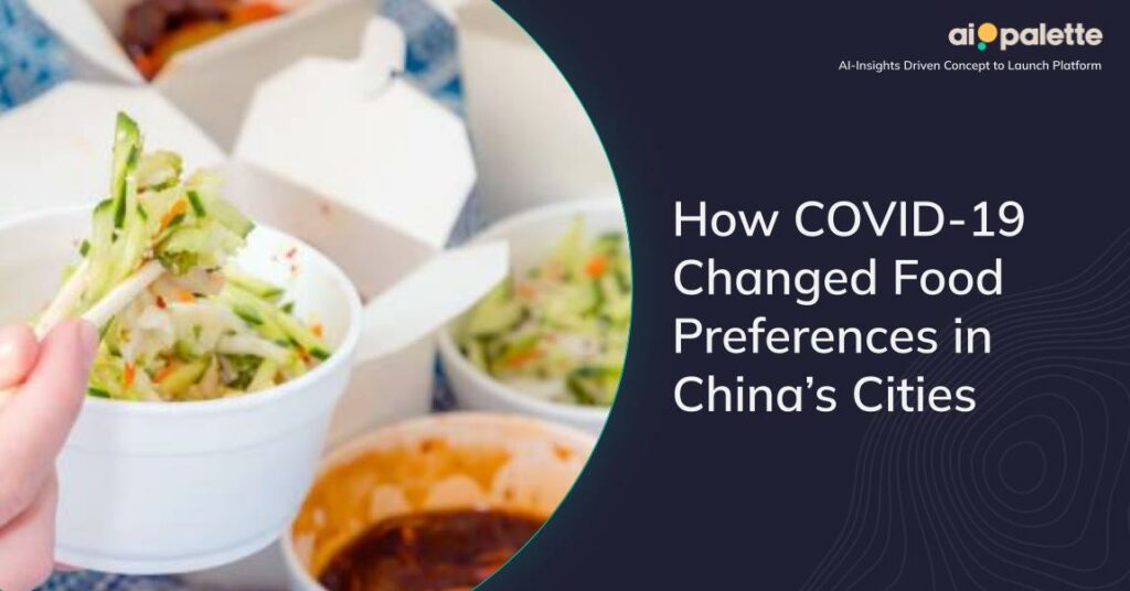 how covid changed food preferences in china